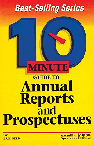 10 Minute Guide To Annual Reports And Programme