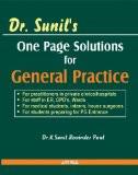 Dr Sunil's One Page Solutions for General Practice by K Sunil Ravinder Paul Paper Back ISBN13: 9788184481013 ISBN10: 8184481012 for USD 26.21