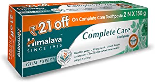 2 Pack of Himalaya Herbals Complete Care Toothpaste - 150 g