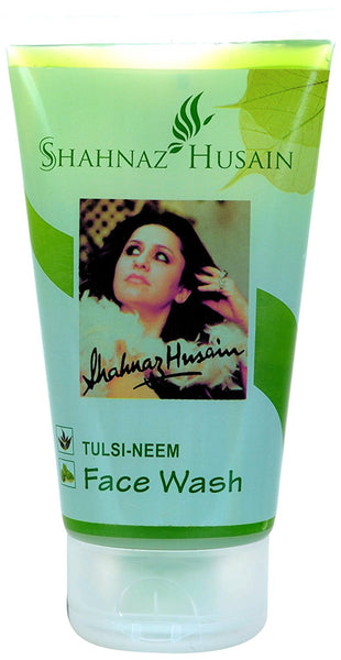 Buy Shahnaz Husain Tulsi Neem Face Wash 150 gm online for USD 14.37 at alldesineeds