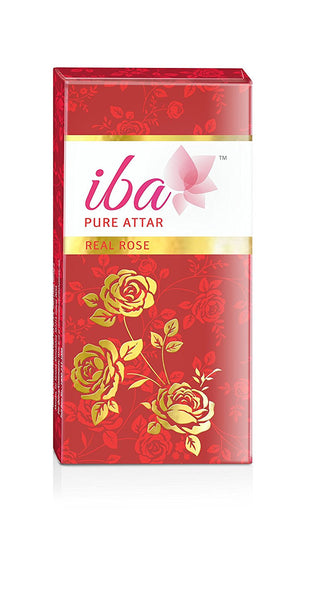 2 Pack Iba Halal Care Pure Attar Real Rose, 10ml each - alldesineeds