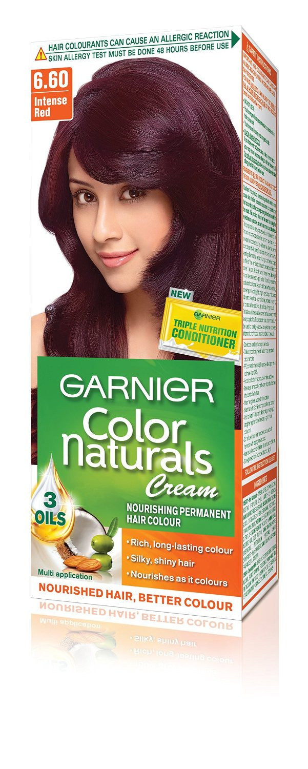 Buy 2 Pack Garnier Color Naturals Regular Pack, Intense Red online for USD 13 at alldesineeds