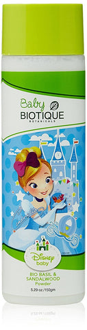 Bio Disney Princess Baby Powder, Basil and Red Sandalwood (150g)