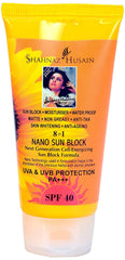 Buy 2 x Shahnaz Husain Nano Sun Block SPF 40, 80g each online for USD 16.02 at alldesineeds