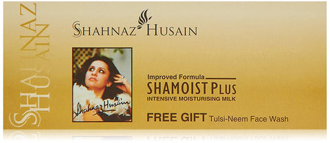 Shahnaz Husain Shamoist Plus, 100g with Free Gift Tulsi Neem Face Wash, 50g - alldesineeds