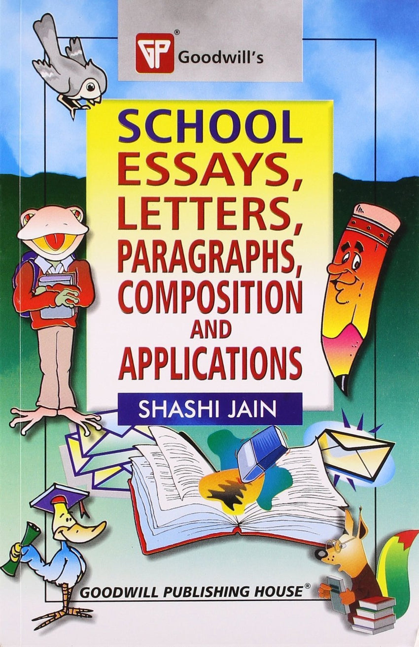 School Essays Letters: Paragraphs Composition and Applications [Mar 30, 2009] Additional Details<br>
------------------------------



Package quantity: 1

 [[ISBN:817245094X]] [[Format:Paperback]] [[Condition:Brand New]] [[Author:Jain, Shashi]] [[ISBN-10:817245094X]] [[binding:Paperback]] [[manufacturer:Goodwill Publishing House]] [[number_of_pages:216]] [[publication_date:2009-03-30]] [[brand:Goodwill Publishing House]] [[ean:9788172450946]] for USD 13.08