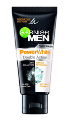 Buy Garnier Men Face Wash Power White Double Action, 100g online for USD 12.05 at alldesineeds