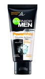 Garnier Men Face Wash Power White Double Action, 100g - alldesineeds
