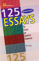 125 Essays for College and Competitive Exams [Mar 30, 2009] Sood, Madan]