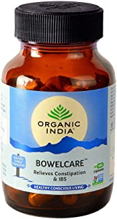 2 Pack of ORGANIC INDIA Bowelcare 60 N Veg Capsules