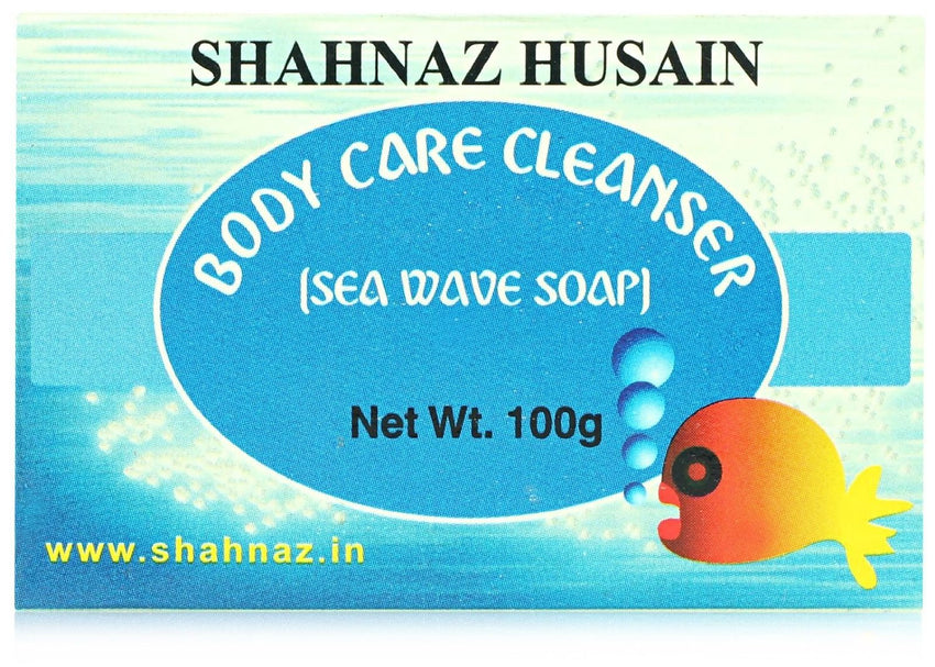 2 x Shahnaz Husain Sea Wave Soap, 100g each - alldesineeds