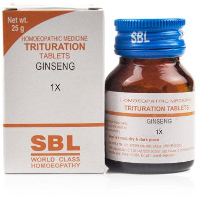 2 x SBL Ginseng 1x 25gms each - alldesineeds