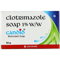 Pack of 2 Glenmark Pharma Candid Medicated Soap (50g)