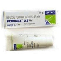 Pack of 2 Intas Pharma Percuna Gel (2.5%w/w) (20g)
