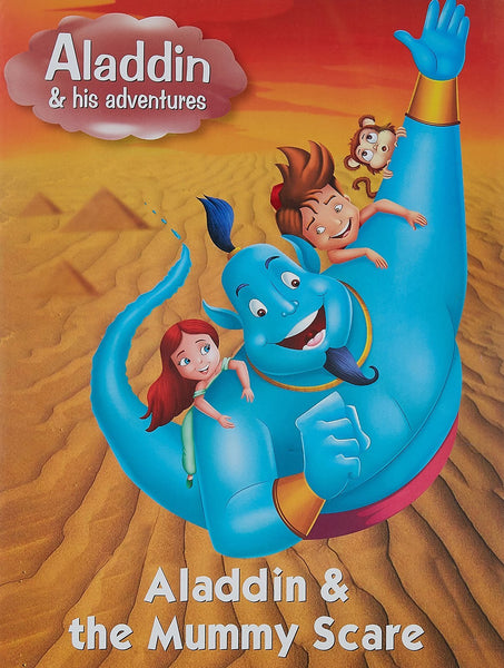 Aladdin & the Mummy Scare Pegasus [[ISBN:813191741X]] [[Format:Paperback]] [[Condition:Brand New]] [[Author:Pegasus]] [[ISBN-10:813191741X]] [[binding:Paperback]] [[manufacturer:B Jain Publishers Pvt Ltd]] [[number_of_pages:16]] [[publication_date:2014-01-01]] [[brand:B Jain Publishers Pvt Ltd]] [[mpn:colour illus]] [[ean:9788131917411]] for USD 11.74