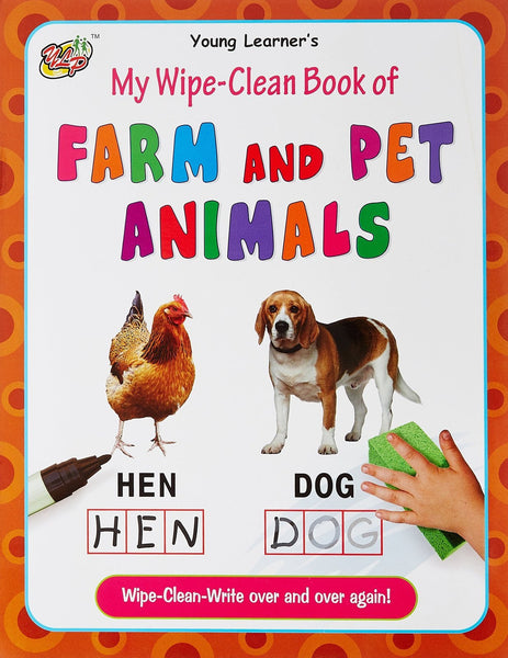 My Wipe-Clean Book Of Farm And Pet Animals [Jan 01, 2011]