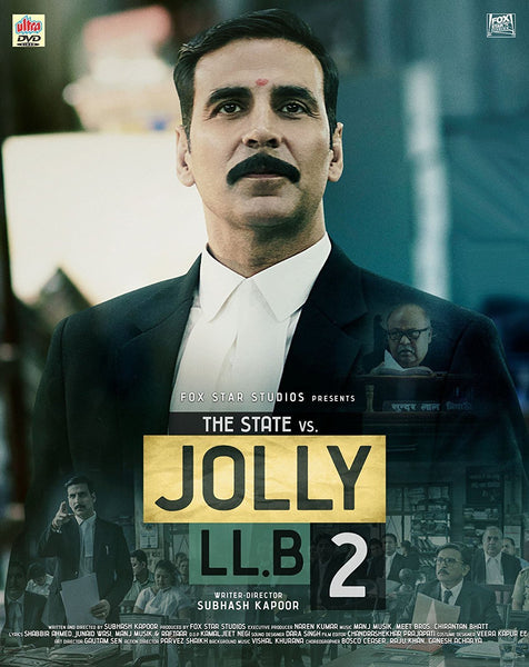 Jolly LL.B 2  Bollywood DVD (English subtitles)