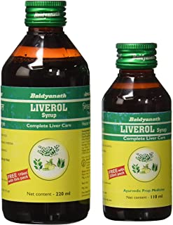 2 x Baidyanath Liverol Syrup - 110 ml