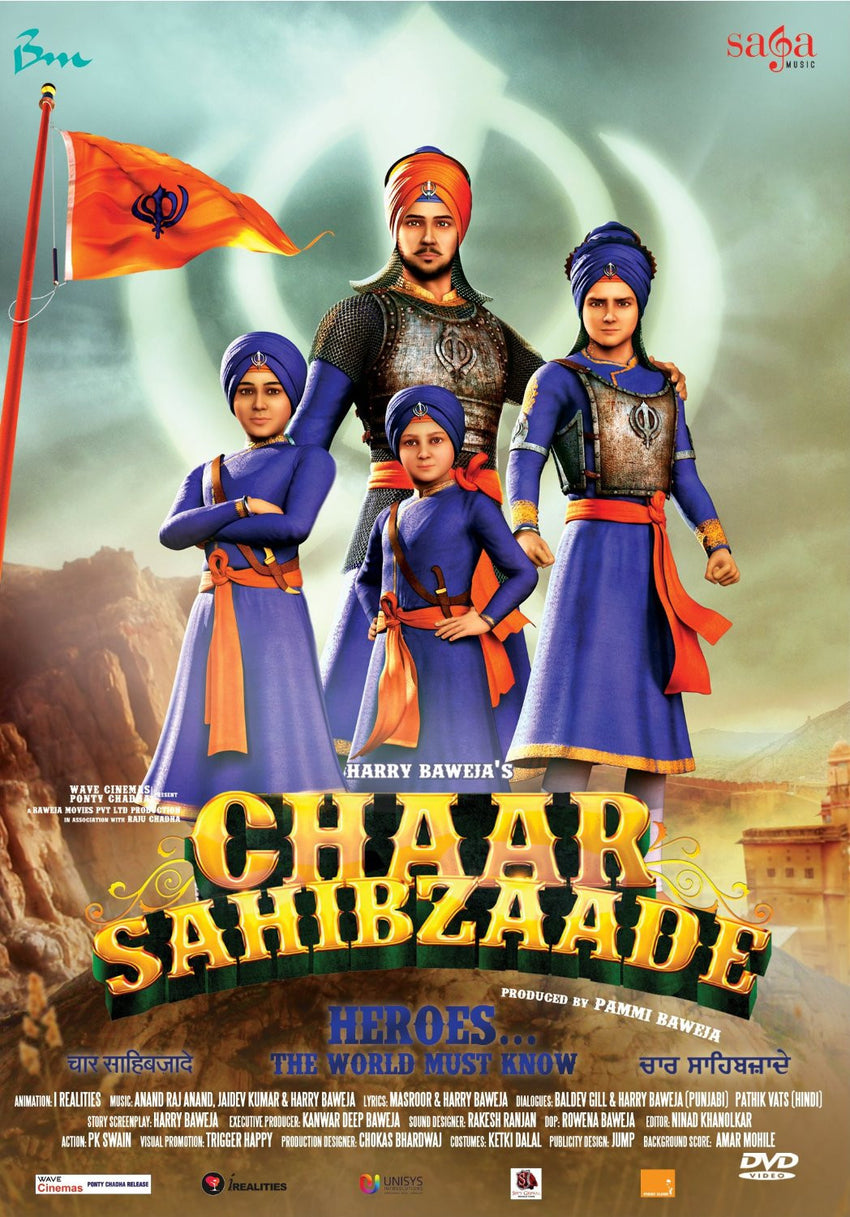 Buy Chaar Sahibzaade: PUNJABI DVD online for USD 9.99 at alldesineeds