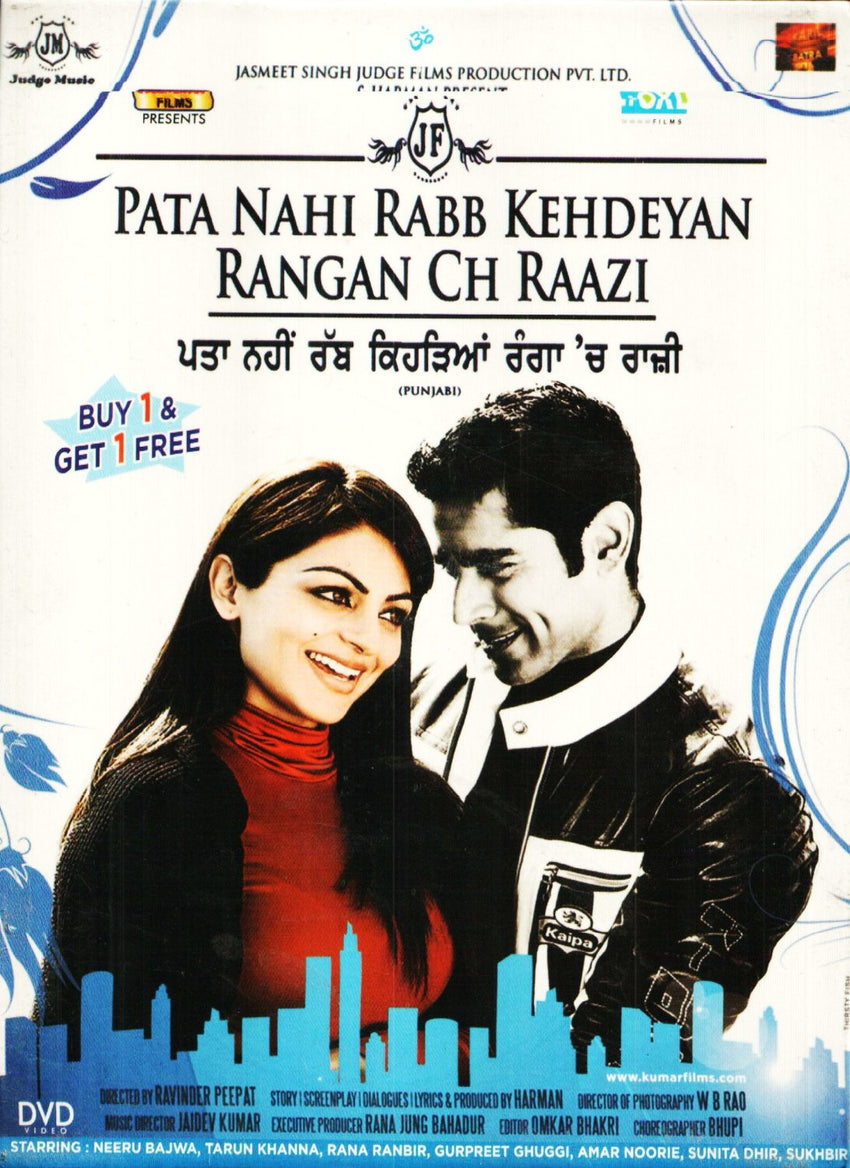 Buy Pata Nahi Rabb Kehdeyan Rangan Ch Raazi: PUNJABI DVD online for USD 8.99 at alldesineeds