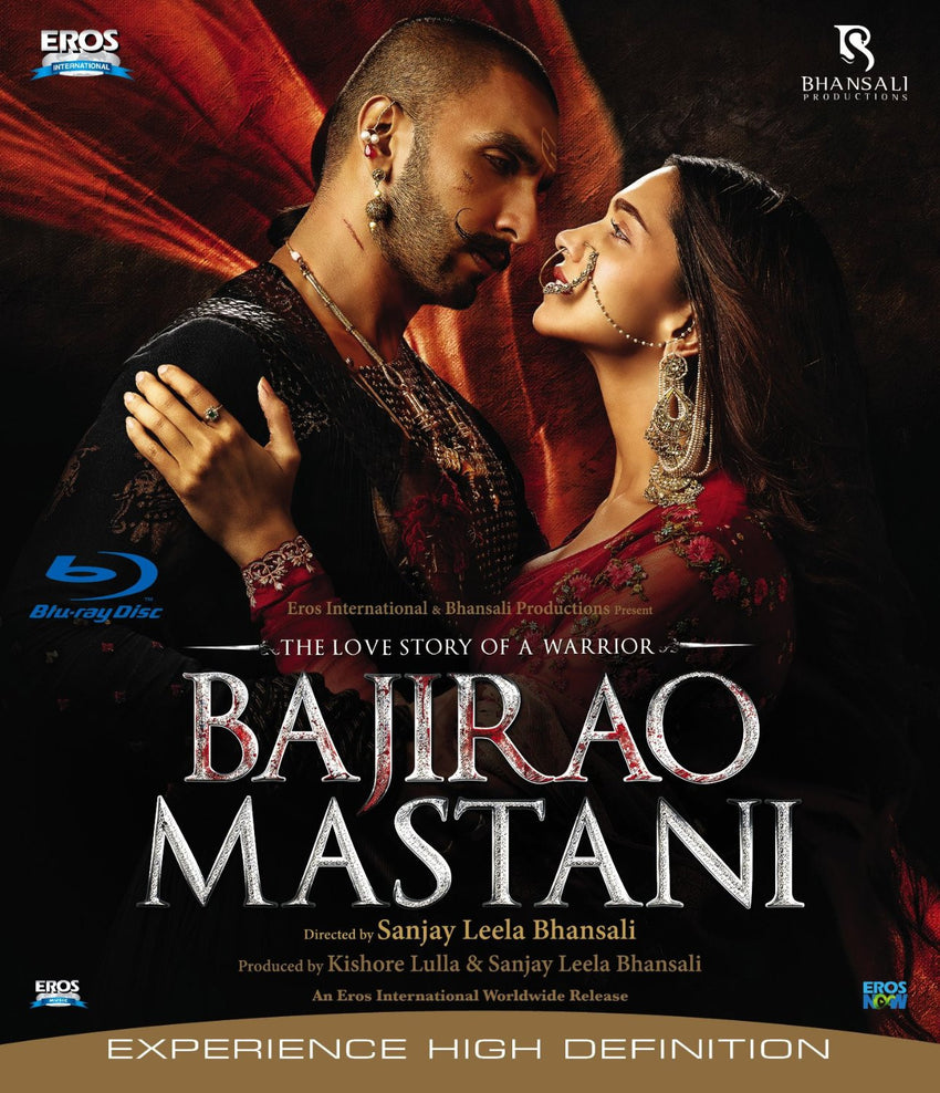 Buy Bajirao Mastani : BLURAY DVD online for USD 12 at alldesineeds