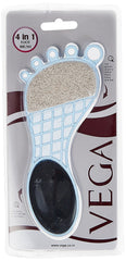Buy Vega Pedicure Brush with Pumice Stone,Steel Scrapper,Brush and Black Emery online for USD 9.57 at alldesineeds