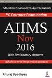 AIIMS November 2016 by Rituraj Upadhyay Paper Back ISBN13: 9789351529460 ISBN10: 9351529460 for USD 26.51