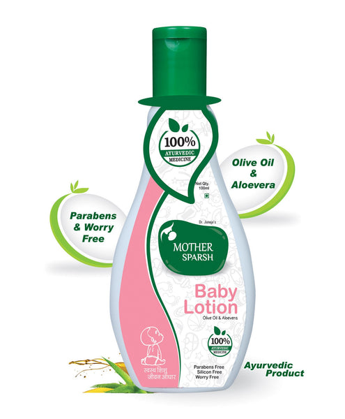 2 Pack Mother Sparsh Ayurvedic Baby Lotion - 100 ml