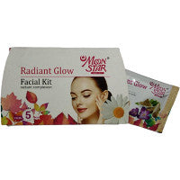 Pack of 2 Moonstar Radiant Glow Facial Kit (8ml, Pack of 5)