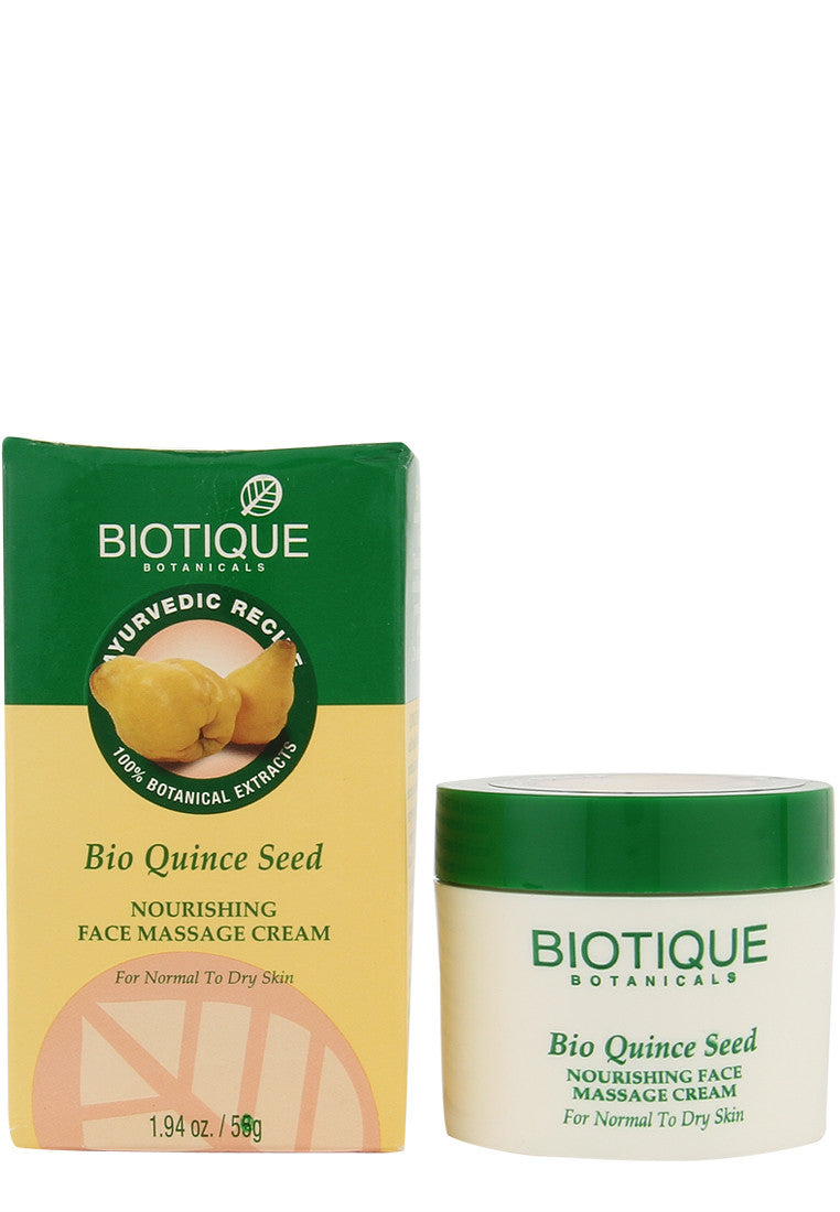 Buy Biotique Bio Quince Seed Nourishing Face Massage Cream 55gms online for USD 13.44 at alldesineeds