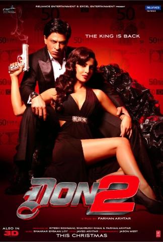 DON2 : Bollywood BLURAY DVD