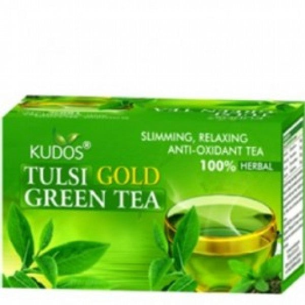 Kudos Tulsi Gold Green Tea (25 TBs)