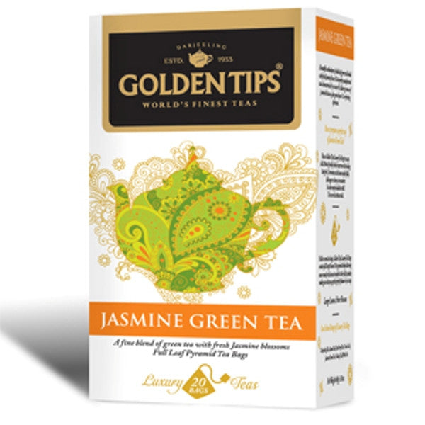 Jasmine Green Tea - 20 TBs - Golden Tips