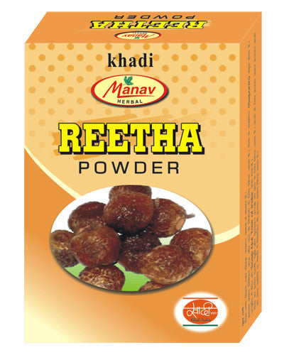 Khadi Manav Reetha powder 125gms X 2 - alldesineeds