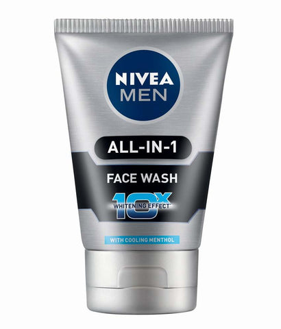 Buy NIVEA Face Wash - Men All in 1 100 gm Tube online for USD 10.74 at alldesineeds