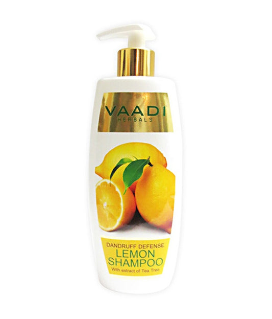 Buy 2 Pack Vaadi Dandruff Defense LEMON SHAMPOO 350 ml each online for USD 20 at alldesineeds