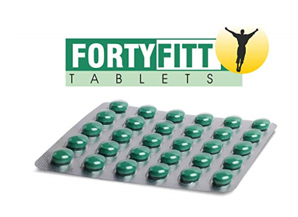 Pack of 3 Charak Pharma Fortyfitt Tablet Health Tonic-30 tablets each
