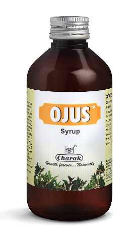 Charak Pharma Ojus Syrup for Indigestion Digestive Aid (200 ml, Pack of 2)