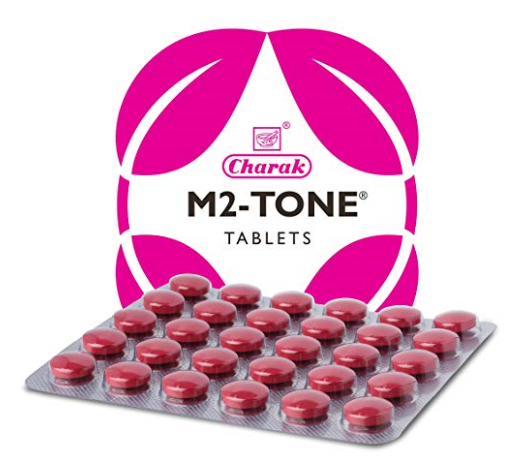 Charak Pharma M2 Tone Tablet - 30 Tablets (Pack of 3)