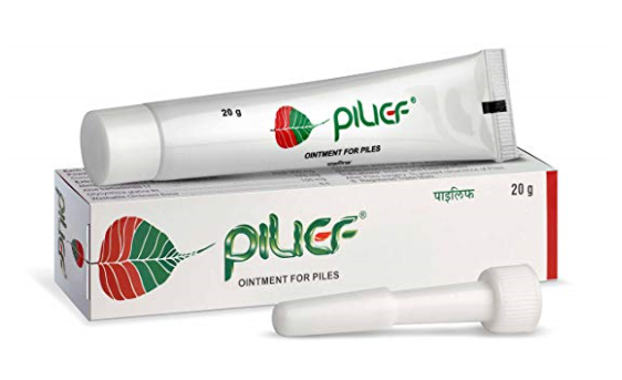 Charak Pharma Pilief Ointment - 20 g (Pack of 3)