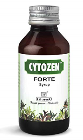 2 Pack Charak Pharma Cytozen Forte Syrup - 100 ml each