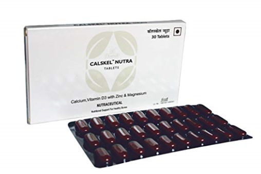 2 Pack Charak Pharma Calskal Nutra Tablet - 30 Tablets each
