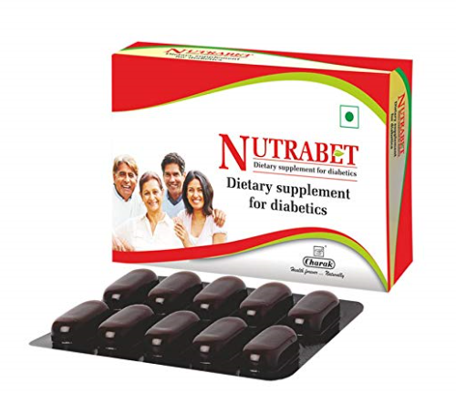 Pack of 2 Charak Pharma Nutrabet Nutrition Supplement - 30 Tablets each