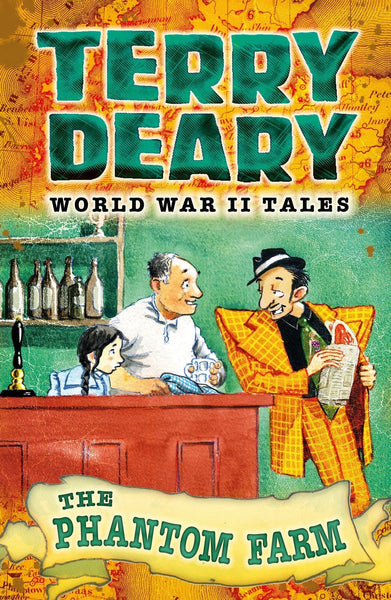 The Phantom Farm: World War II Tales 4 [Apr 09, 2015] Deary, Terry and Rue, J] [[ISBN:1472916301]] [[Format:Paperback]] [[Condition:Brand New]] [[Author:Deary, Terry]] [[ISBN-10:1472916301]] [[binding:Paperback]] [[manufacturer:Featherstone Education]] [[number_of_items:3]] [[number_of_pages:64]] [[publication_date:2015-04-09]] [[brand:Featherstone Education]] [[ean:9781472916303]] for USD 13.74
