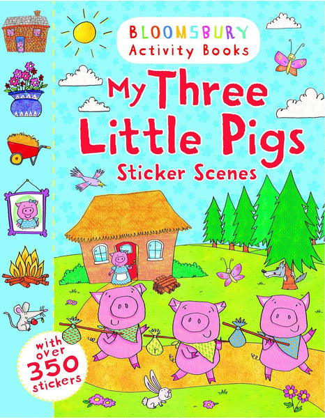 My Three Little Pigs Sticker Scenes [Paperback] [Sep 30, 2014] Bloomsbury] [[ISBN:1408847477]] [[Format:Paperback]] [[Condition:Brand New]] [[Author:Harry Hill]] [[ISBN-10:1408847477]] [[binding:Paperback]] [[manufacturer:Bloomsbury Activity Books]] [[number_of_pages:16]] [[publication_date:2014-08-14]] [[brand:Bloomsbury Activity Books]] [[ean:9781408847473]] for USD 12.32