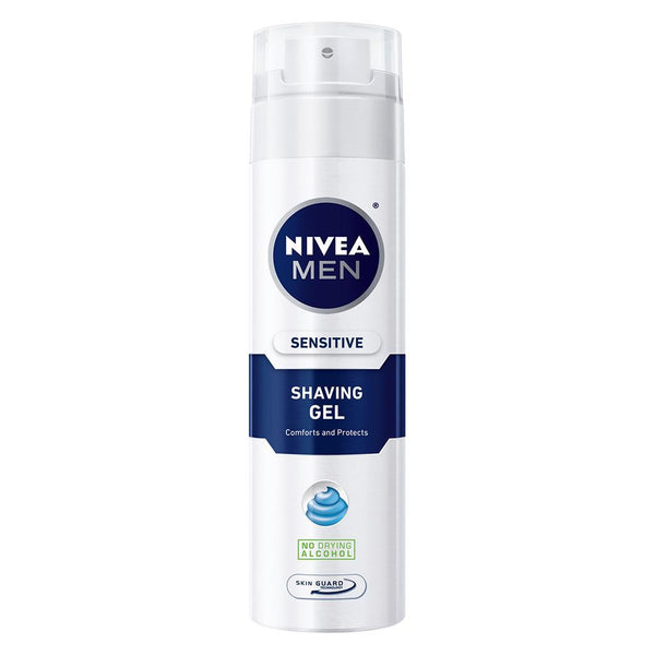 Buy NIVEA Shaving Gel - Sensitive for Men 200 ml online for USD 16.27 at alldesineeds