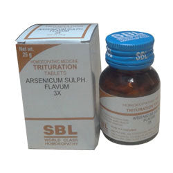 SBL Arsenicum Sulph Flavum 6X 25gm