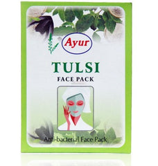 Buy Ayur Tulsi Face Pack 100gm Pack Of 3 (300 gms) online for USD 16.34 at alldesineeds