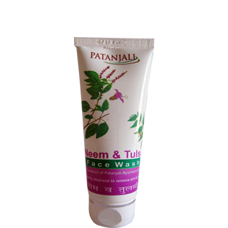 Buy Baba Ramdev Patanjali Neem & Tulsi Face Wash 60 gms online for USD 6.5 at alldesineeds