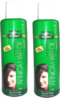 Buy 2 Pack Sunny Arnica Hair Oil With Jaborandi 150ml each- Baksons Homeopathy online for USD 14.42 at alldesineeds